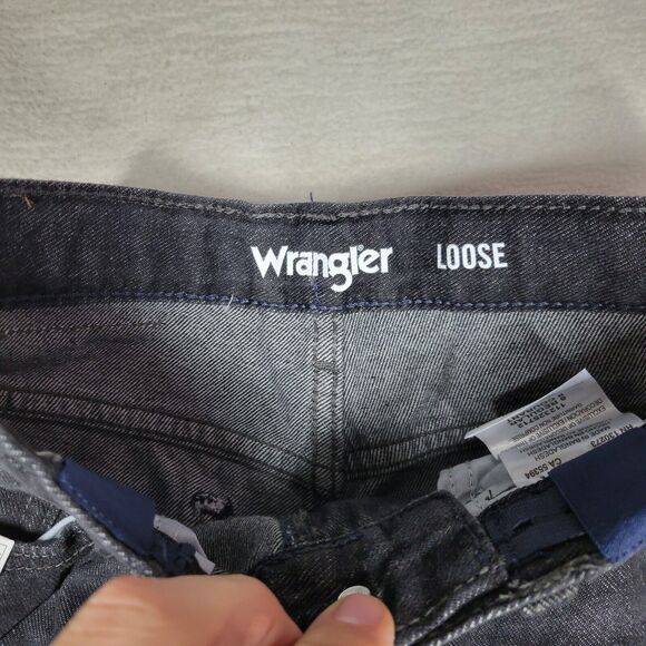 Wrangler Jeans Boys Regular Black Sz 8 Regular Denim Pants Kids School Lot of 2 - Picture 10 of 16